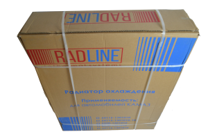 5320-1301010 Радиатор в сборе 3-х рядный медный "RADLINE" 5320-1301010
